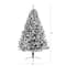7ft. Unlit Flocked West Virginia Fir Artificial Christmas Tree